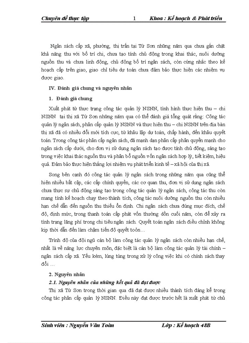 image for page Tăng cường phân cấp quản lý ngân sách tại cấp thị xã nghiên cứu điển hình thị xã Từ Sơn tỉnh Bắc Ninh