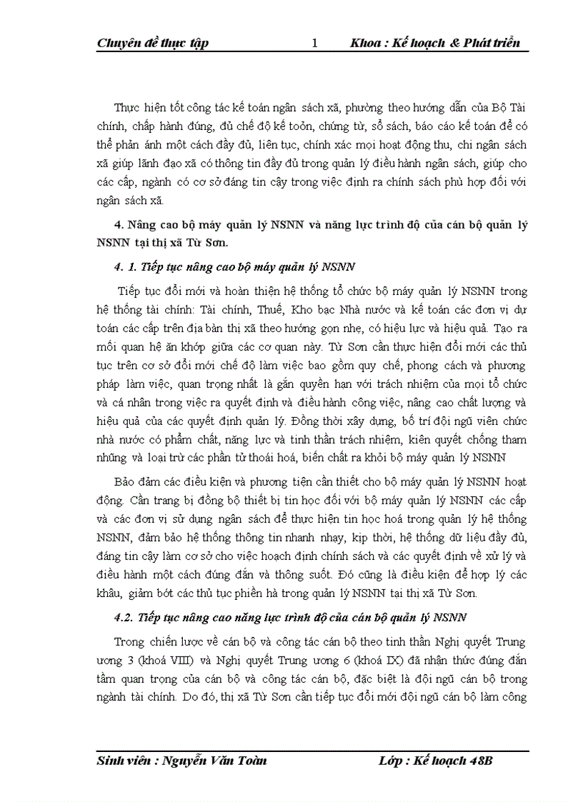 image for page Tăng cường phân cấp quản lý ngân sách tại cấp thị xã nghiên cứu điển hình thị xã Từ Sơn tỉnh Bắc Ninh