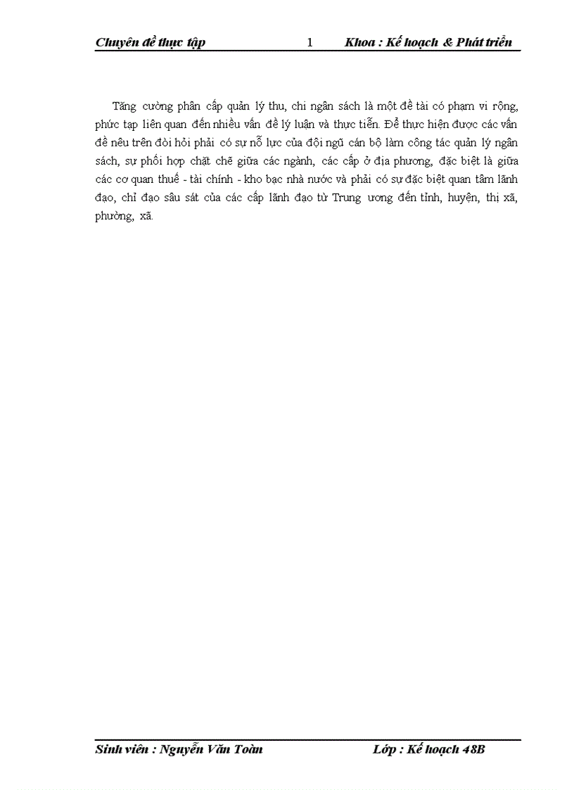 image for page Tăng cường phân cấp quản lý ngân sách tại cấp thị xã nghiên cứu điển hình thị xã Từ Sơn tỉnh Bắc Ninh