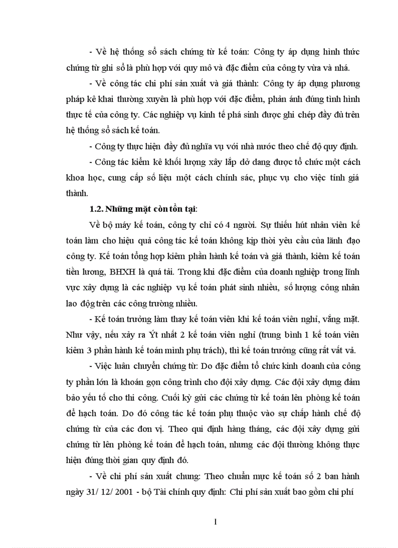 image for page Hạch toán chi phí sản xuất và tính giá thành sản phẩm tại Công ty xây dựng và thương mại Bắc Nam 1