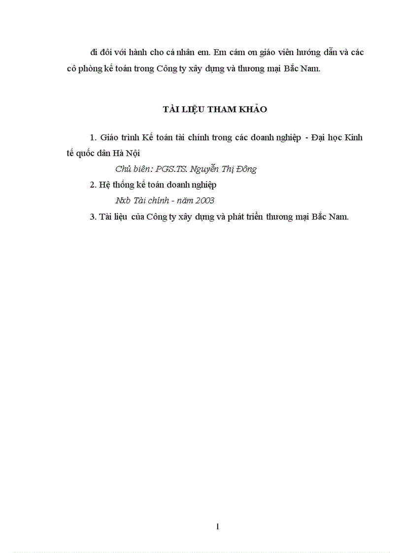 image for page Hạch toán chi phí sản xuất và tính giá thành sản phẩm tại Công ty xây dựng và thương mại Bắc Nam 1