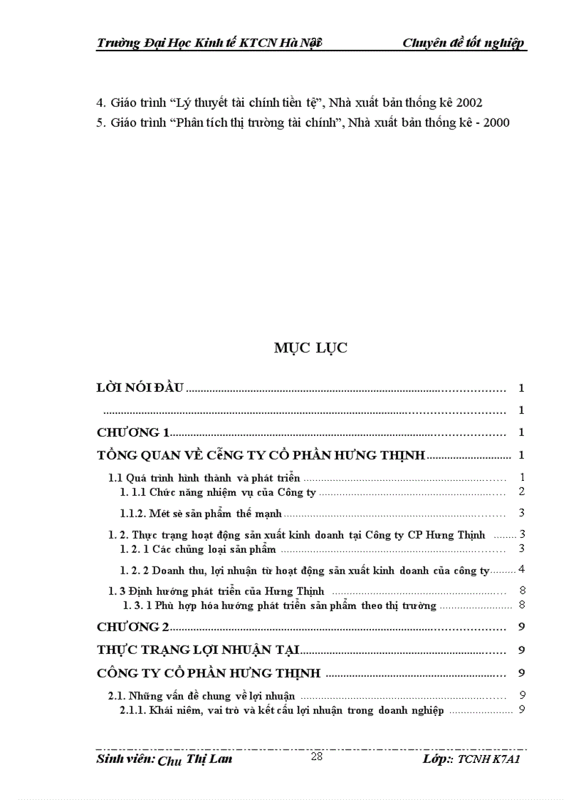 image for page Giải pháp tăng lợi nhuận tại Công ty Cổ phần Hưng Thịnh