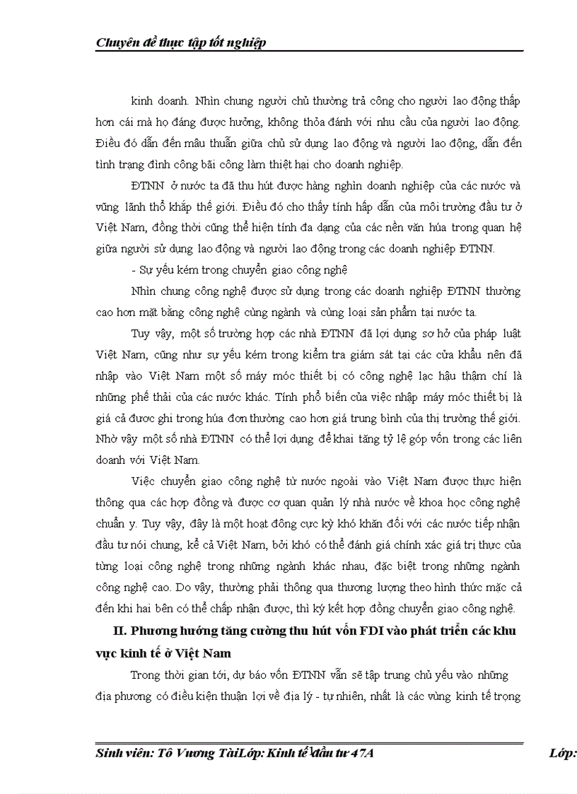 image for page Thu hút vốn đầu tư trực tiếp nước ngoài theo vùng kinh tế ở Việt Nam