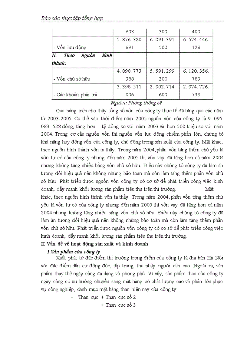 image for page Một số vấn đề cơ bản tại Công ty chế biến và kinh doanh than Hà Nội