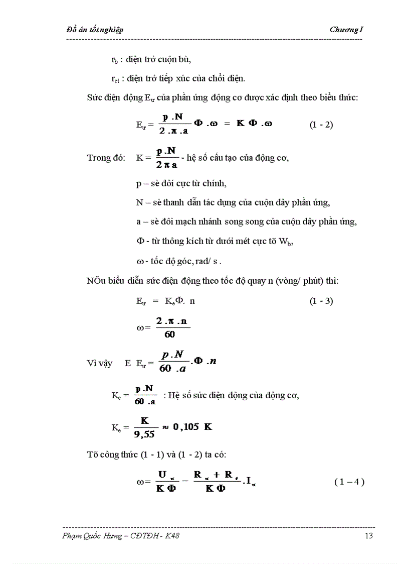 image for page Các phương pháp cơ bản để điều chỉnh tốc độ động cơ điện một chiều