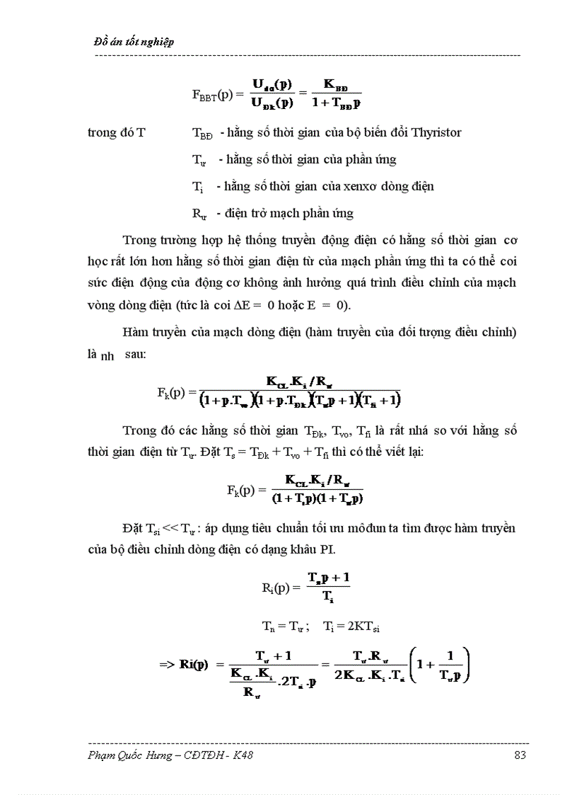 image for page Các phương pháp cơ bản để điều chỉnh tốc độ động cơ điện một chiều