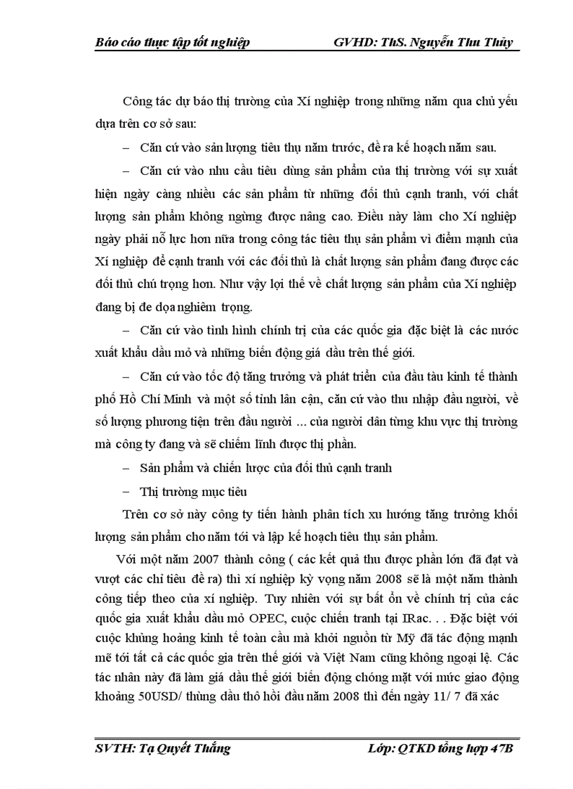 image for page Một số biện pháp thúc đẩy tiêu thụ xăng dầu và các sản phẩm làm từ xăng dầu trên địa bàn thành phố Hồ Chí Minh và một số tỉnh lân cận của xí nghiệp bán lẻ Công Ty Xăng Dầu Khu Vực II 1
