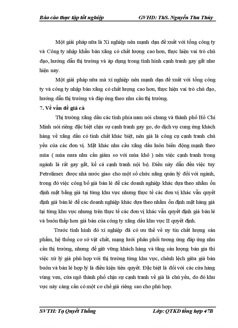 image for page Một số biện pháp thúc đẩy tiêu thụ xăng dầu và các sản phẩm làm từ xăng dầu trên địa bàn thành phố Hồ Chí Minh và một số tỉnh lân cận của xí nghiệp bán lẻ Công Ty Xăng Dầu Khu Vực II 1