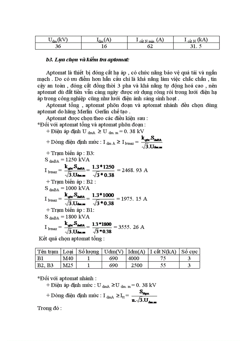 image for page Thiết kế hệ thống cung cấp điện cho nhà máy chế tạo máy bay