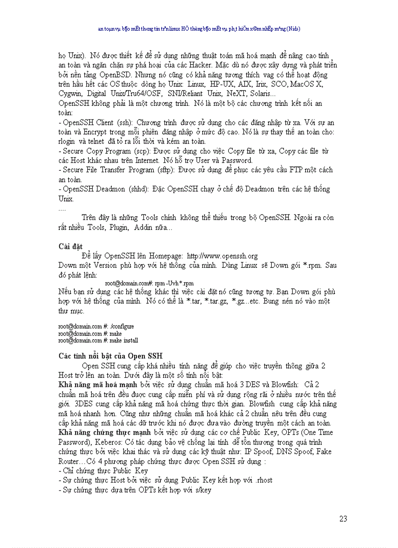image for page an toàn và bảo mật thông tin trên linux Hệ thống bảo mật và phát hiện xâm nhập mạng Nids
