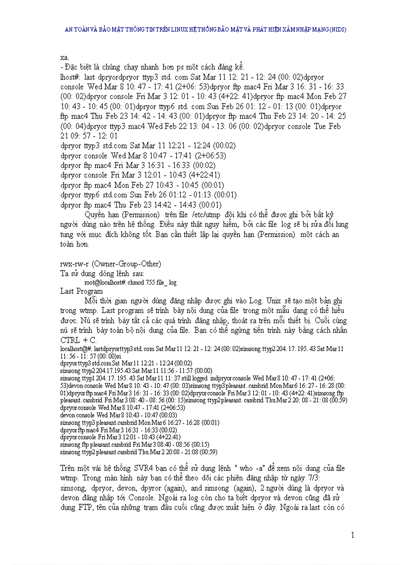 image for page an toàn và bảo mật thông tin trên linux Hệ thống bảo mật và phát hiện xâm nhập mạng Nids