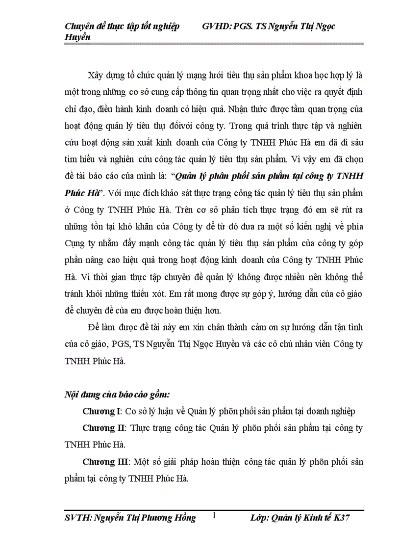 image for page Quản lý phân phối sản phẩm tại công ty TNHH Phúc Hà