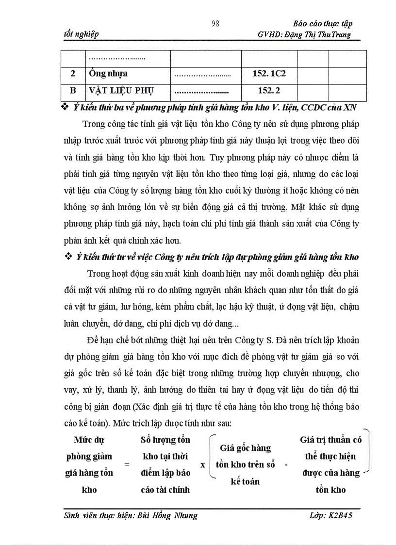 image for page Hoàn thiện hạch toán nguyên vật liệu công cụ dụng cụ tại Công ty Cổ phần Sông Đà 2 1