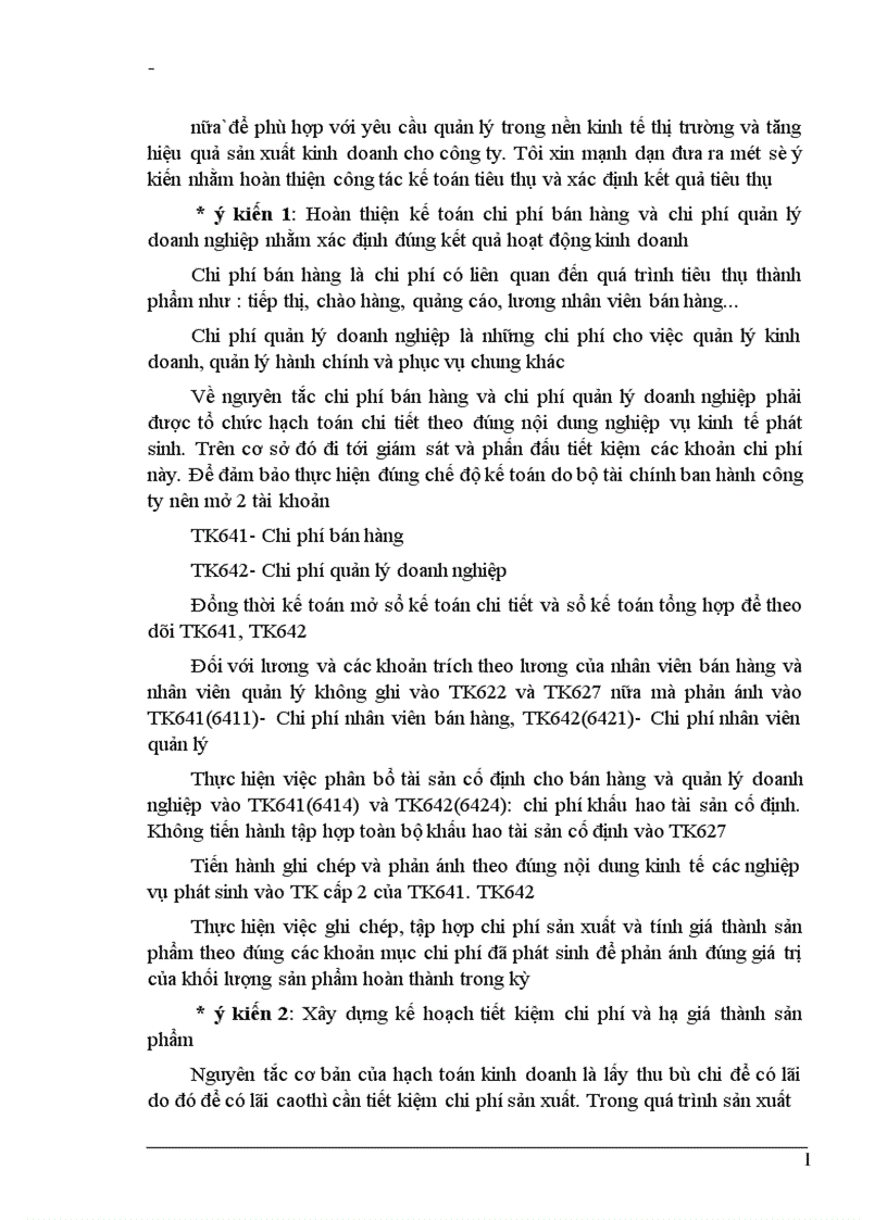 image for page Hoàn thiện hạch toán tiêu thụ và kết quả tiêu thụ sản phẩm tại công ty cổ phần Quang Trung 1