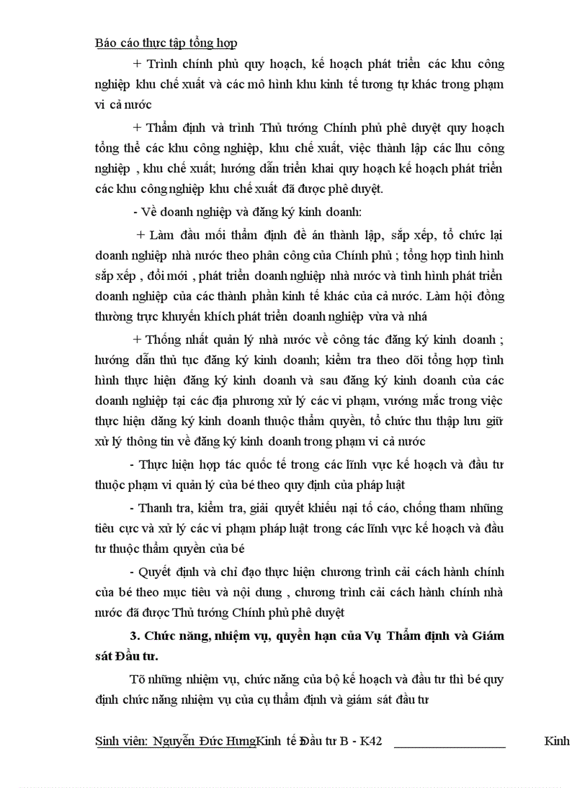 image for page Tình hình thẩm định dự án và giám sát đầu tư ở Vụ Thẩm