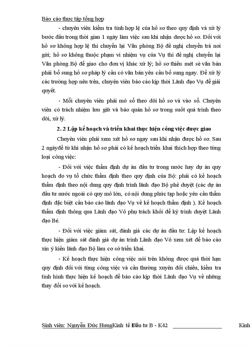 image for page Tình hình thẩm định dự án và giám sát đầu tư ở Vụ Thẩm