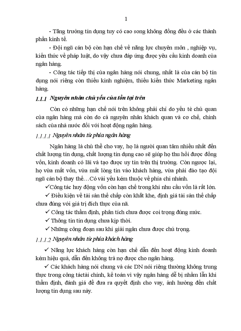 image for page Một số giải pháp nâng cao chất lượng tín dụng tại Ngân hàng nông nghiệp và phát triển nông thôn thị xã Phú Thọ tỉnh Phú Thọ