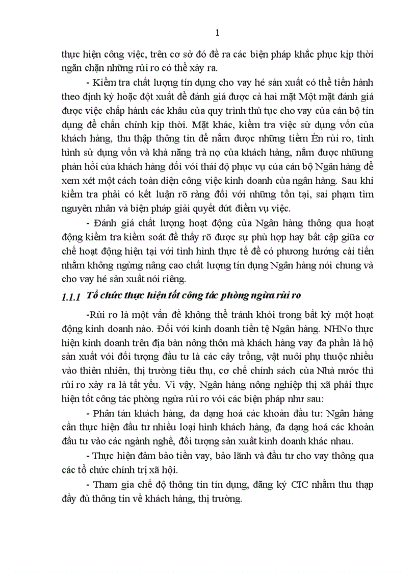 image for page Một số giải pháp nâng cao chất lượng tín dụng tại Ngân hàng nông nghiệp và phát triển nông thôn thị xã Phú Thọ tỉnh Phú Thọ