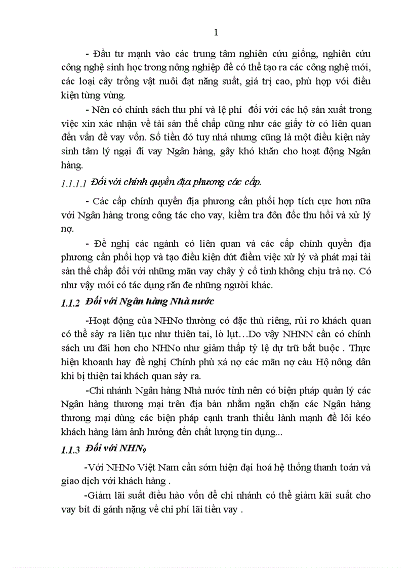 image for page Một số giải pháp nâng cao chất lượng tín dụng tại Ngân hàng nông nghiệp và phát triển nông thôn thị xã Phú Thọ tỉnh Phú Thọ