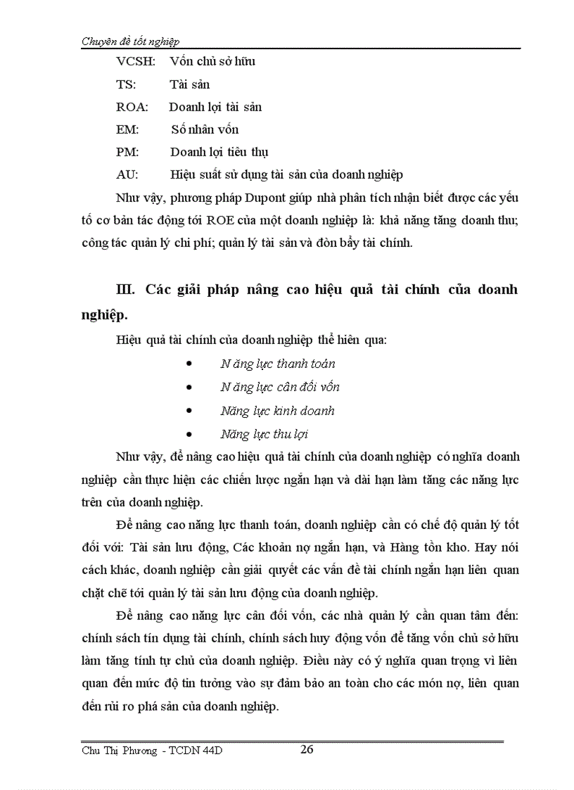 image for page Phân tích tài chính và nâng cao hiệu quả tài chính của Tổng công ty Hàng không Việt Nam 1