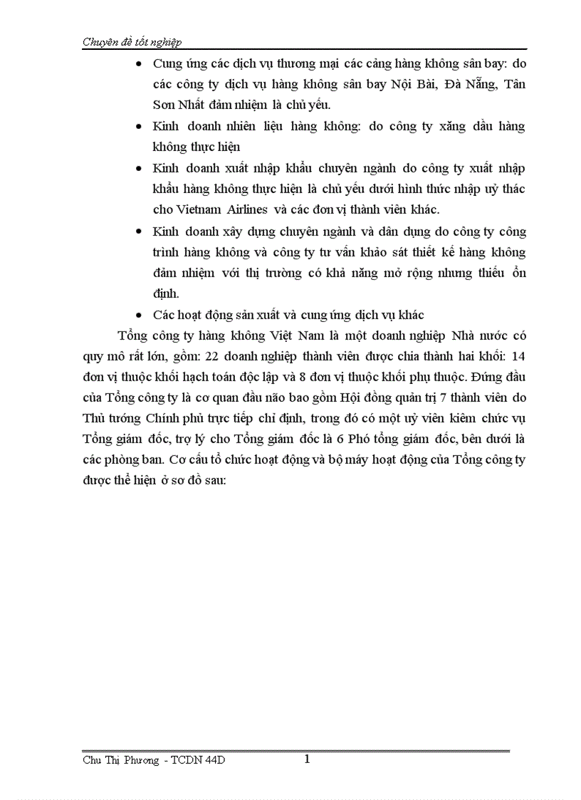 image for page Phân tích tài chính và nâng cao hiệu quả tài chính của Tổng công ty Hàng không Việt Nam 1