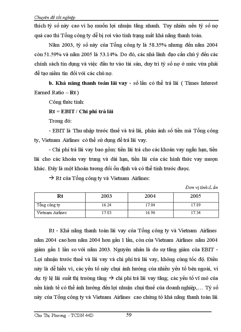 image for page Phân tích tài chính và nâng cao hiệu quả tài chính của Tổng công ty Hàng không Việt Nam 1