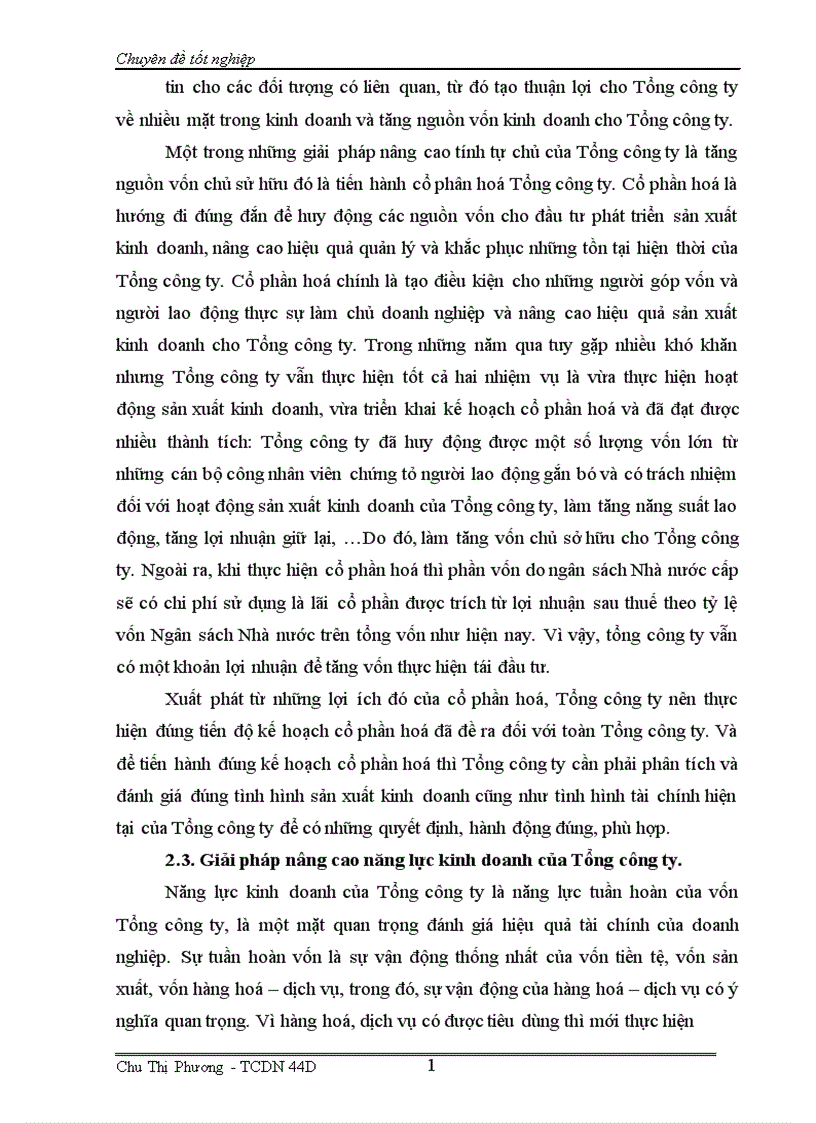 image for page Phân tích tài chính và nâng cao hiệu quả tài chính của Tổng công ty Hàng không Việt Nam 1