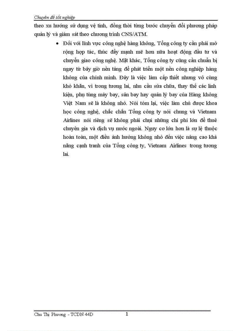 image for page Phân tích tài chính và nâng cao hiệu quả tài chính của Tổng công ty Hàng không Việt Nam 1