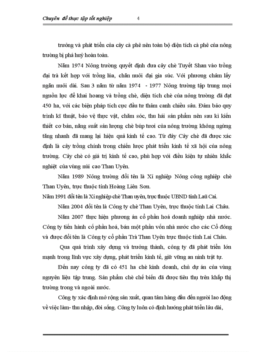 image for page Báo cáo thực tập tổng hợp tại công ty cổ phần trà Than uyên