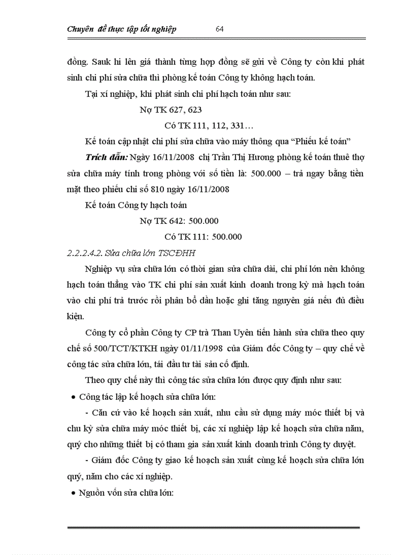 image for page Báo cáo thực tập tổng hợp tại công ty cổ phần trà Than uyên