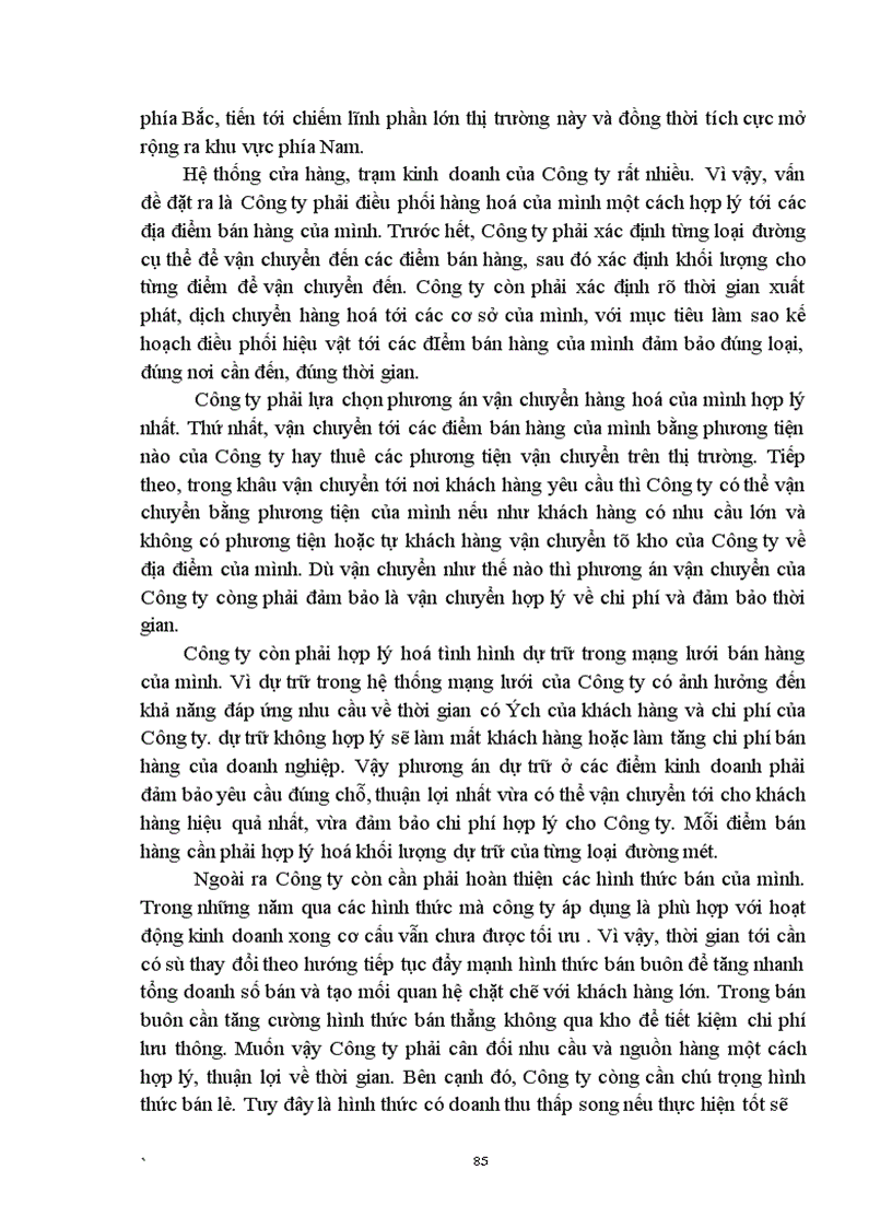 image for page Phương hướng và biện pháp đẩy mạnh hoạt động bán hàng đối với sản phẩm đường của Công ty thực phẩm miền bắc 1