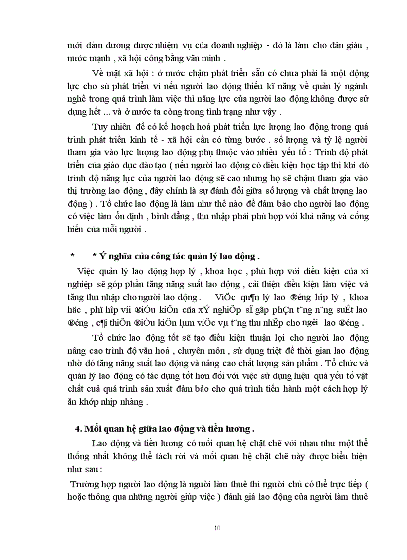 image for page Một số vấn đề về quản lý lao động tiền lương ở Công ty vận taỉ ô tô số 3 1