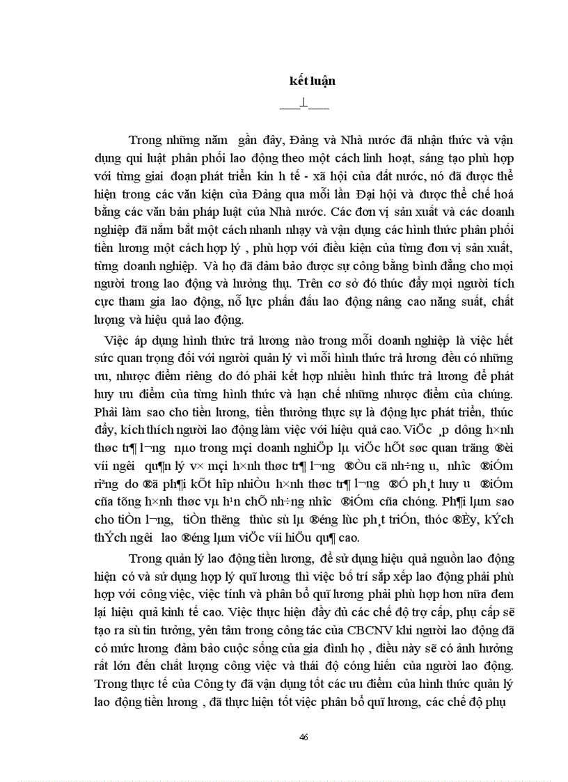 image for page Một số vấn đề về quản lý lao động tiền lương ở Công ty vận taỉ ô tô số 3 1