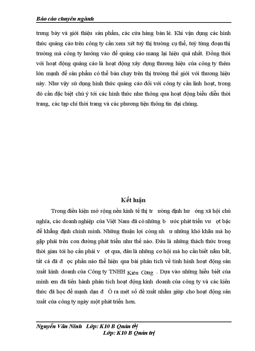 image for page Phân tích hoạt động sản xuất kinh doanh của Công ty TNHH Kiên Cường 1