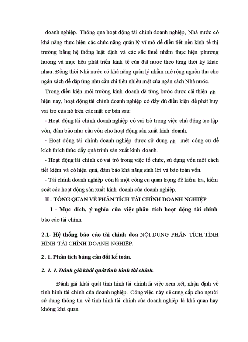 image for page Phân tích tình hình tài chính qua báo cáo tài chính ở Công ty xây dựng số 1 Hà nội 1