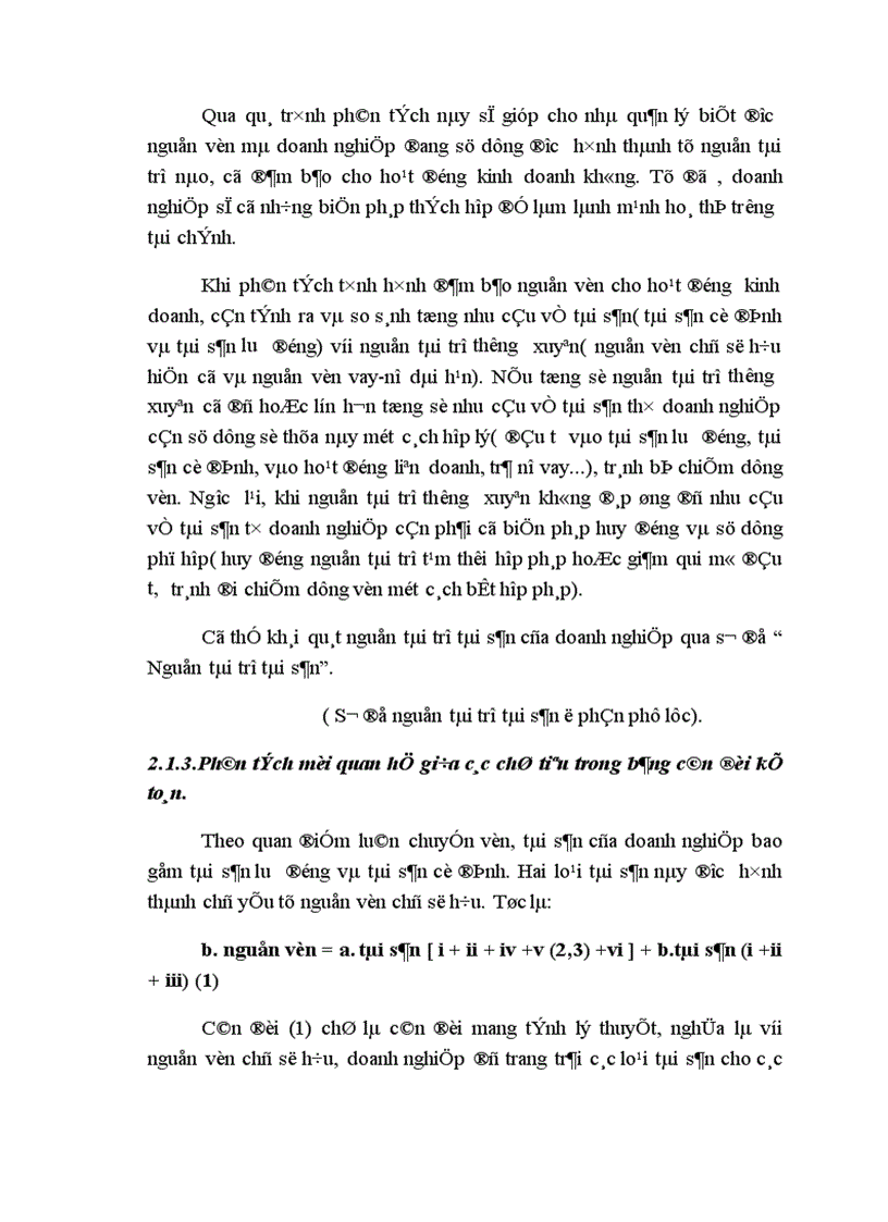 image for page Phân tích tình hình tài chính qua báo cáo tài chính ở Công ty xây dựng số 1 Hà nội 1