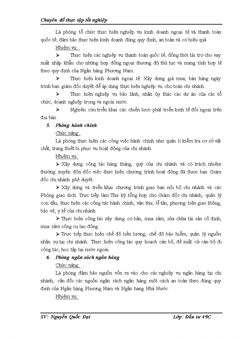 image for page Nâng cao chất lượng công tác thẩm định tài chính dự án đầu tư tại Ngân hàng thương mại cổ phần Phương Nam chi nhánh Hàng Bài