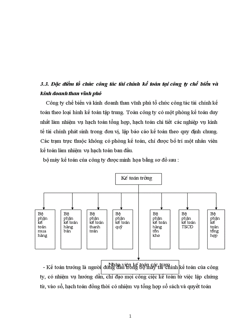 image for page Tình hình thực hiện hạch toán tại Công ty chế biến và kinh doanh than Vĩnh Phúc