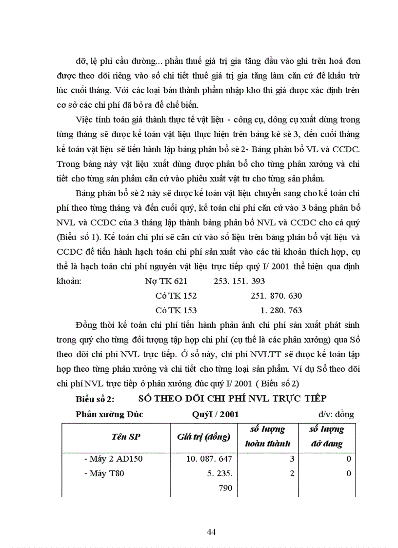 image for page Kế toán chi phí sản xuất và tính giá thành sản phẩm tại Công ty thiết bị lạnh Long Biên 1