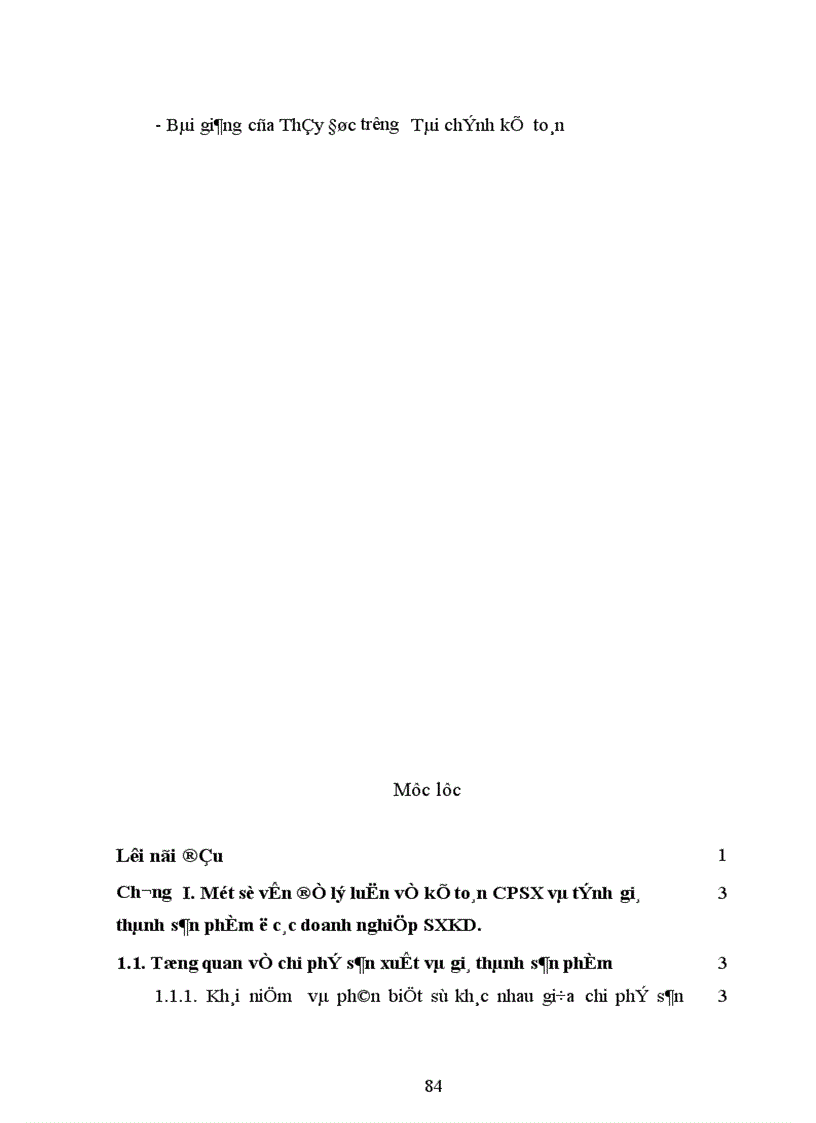 image for page Kế toán chi phí sản xuất và tính giá thành sản phẩm tại Công ty thiết bị lạnh Long Biên 1