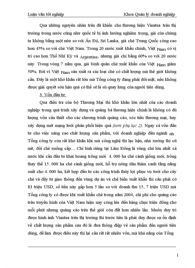 image for page Xây dựng thương hiệu cho sản phẩm chè của Tổng công ty chè Việt Nam những khó khăn và giải pháp