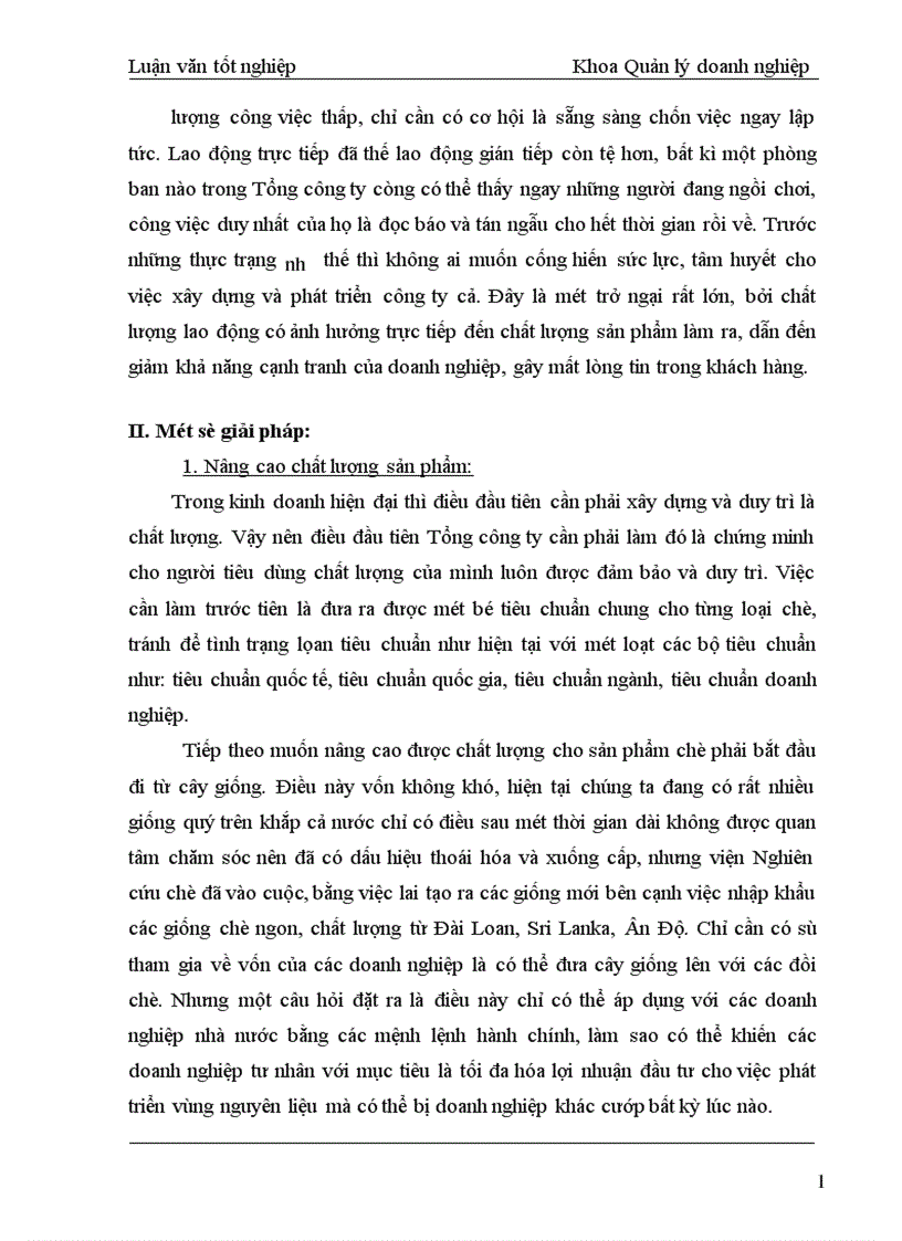 image for page Xây dựng thương hiệu cho sản phẩm chè của Tổng công ty chè Việt Nam những khó khăn và giải pháp