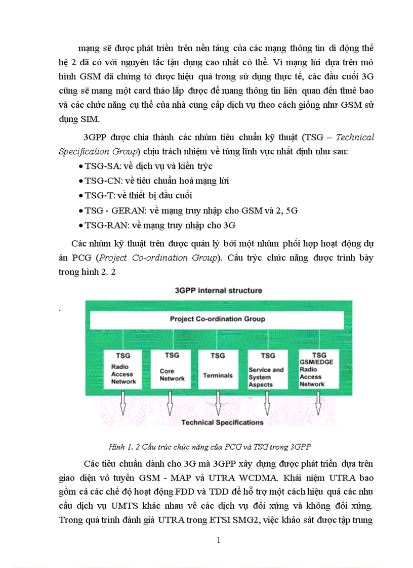 image for page Nghiên cứu quy trình chuyến đổi lên mạng thông tin di động thế hệ 3 sử dụng công nghệ CDMA