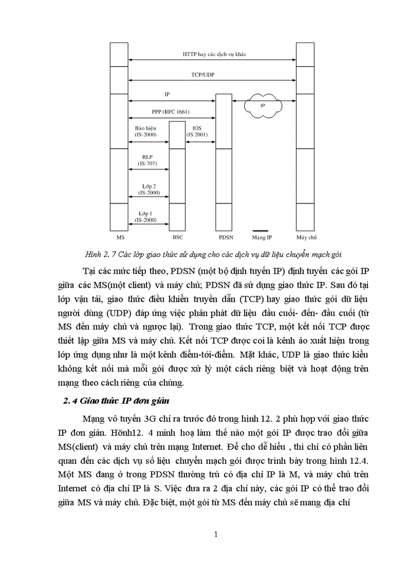 image for page Nghiên cứu quy trình chuyến đổi lên mạng thông tin di động thế hệ 3 sử dụng công nghệ CDMA