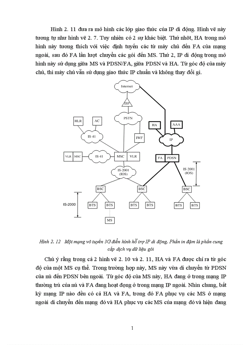 image for page Nghiên cứu quy trình chuyến đổi lên mạng thông tin di động thế hệ 3 sử dụng công nghệ CDMA