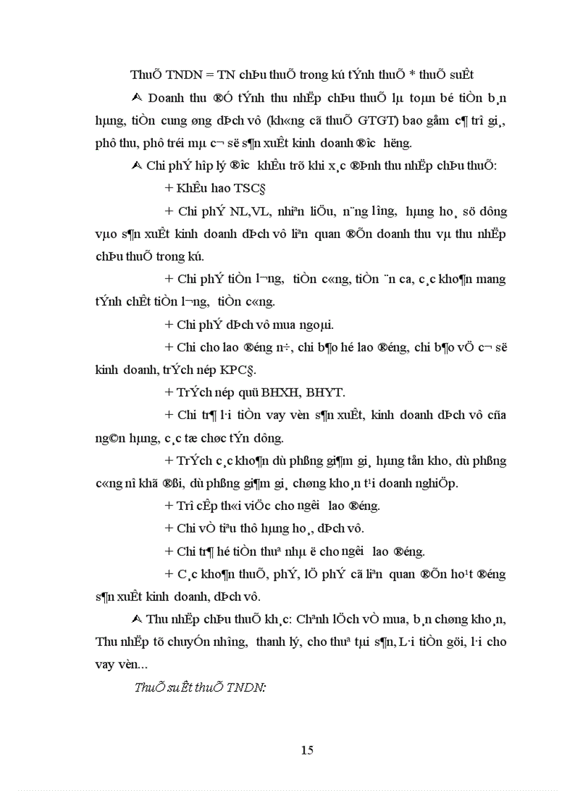 image for page Nội dung thuế thuế trong doanh nghiệp các loại thuế