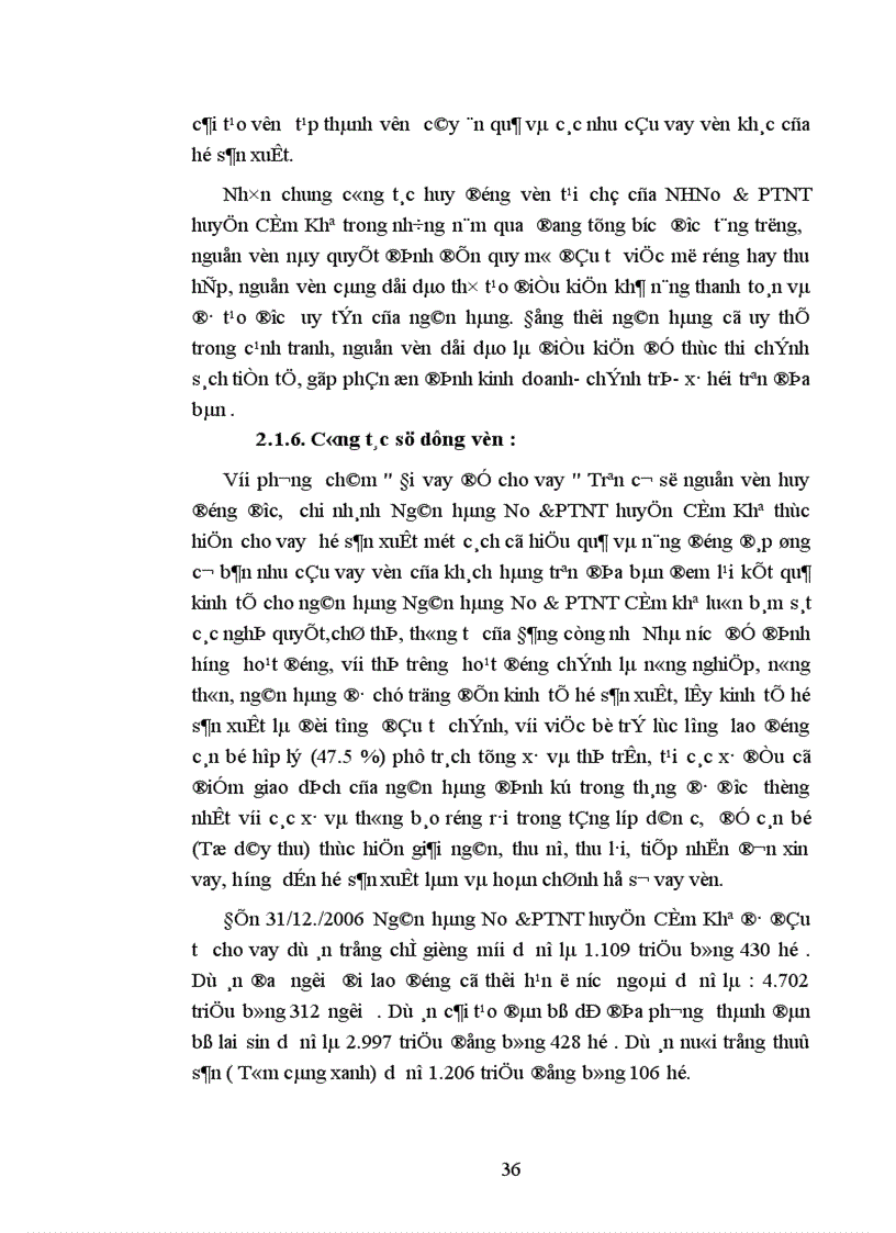 image for page Giải pháp nâng cao hiệu quả huy động vốn ở ngân hàng nông nghiệp và PTNT huyện Cẩm Khê 1