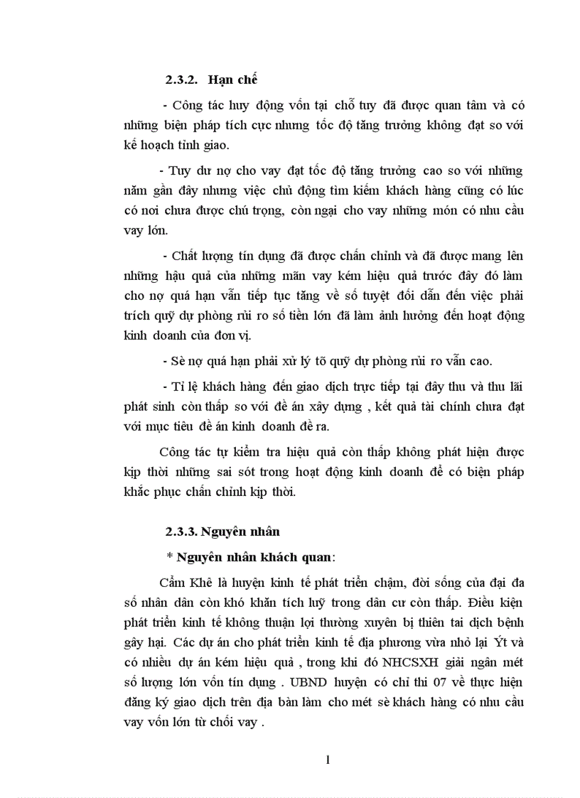 image for page Giải pháp nâng cao hiệu quả huy động vốn ở ngân hàng nông nghiệp và PTNT huyện Cẩm Khê 1