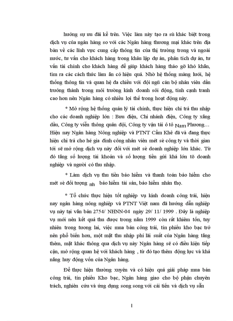 image for page Giải pháp nâng cao hiệu quả huy động vốn ở ngân hàng nông nghiệp và PTNT huyện Cẩm Khê 1